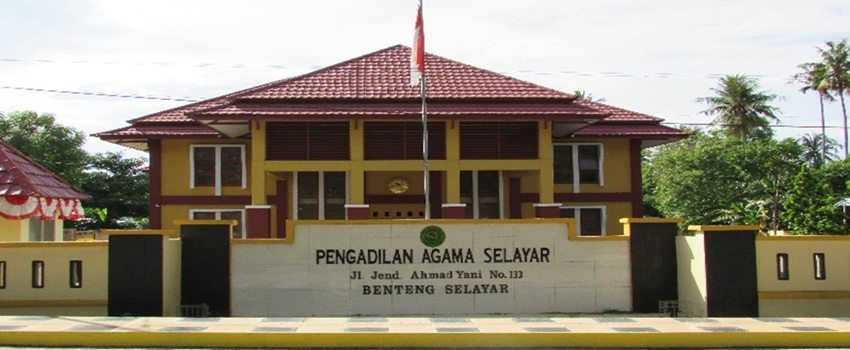 Tampak depan gedung Pengadilan Agama Selayar