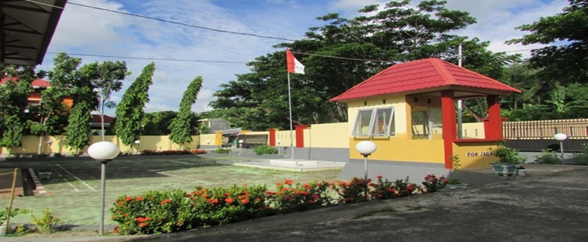Area kantor dan pos jaga Pengadilan Agama Selayar